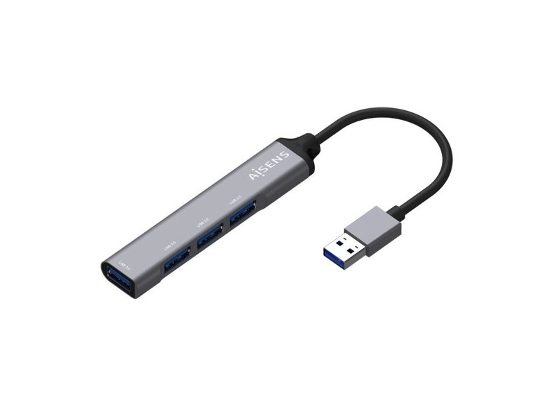 USB извод Aisens A106-0540 Сив