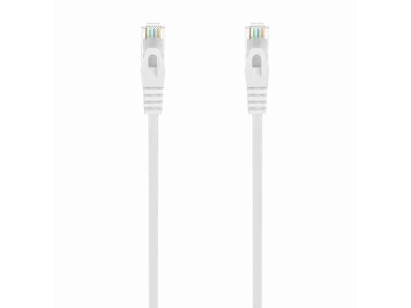 Твърд RJ45 кабел категория 6 UTP Aisens A145-0597 Бял Черен 3 m Твърд RJ45 кабел категория 6 UTP Aisens A145-0597 Бял Черен 3 m