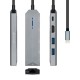 USB извод Aisens ASUC-5P003-GR Сив 100 W (1 броя) USB извод Aisens ASUC-5P003-GR Сив 100 W (1 броя)