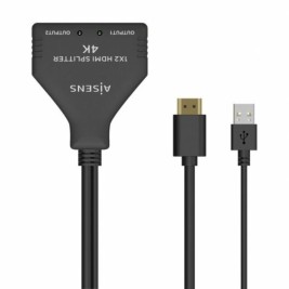 Адаптер за ток Aisens A123-0654 HDMI HDCP HDMI x 2