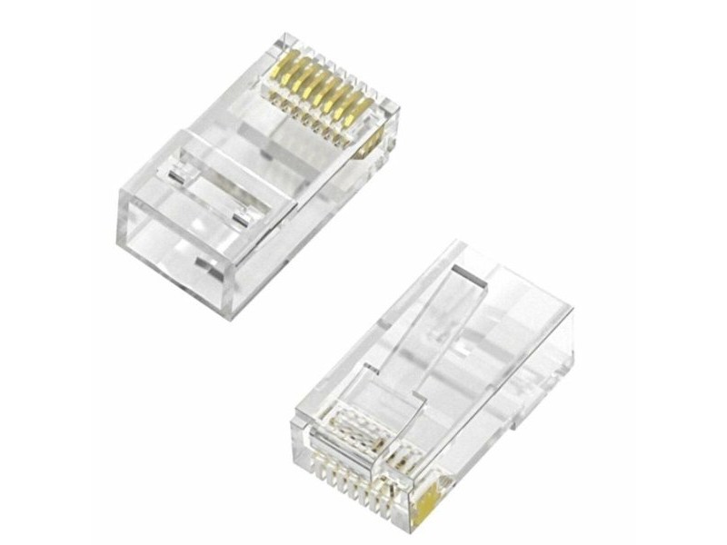 RJ45 конектор Aisens A139-0656 Прозрачен