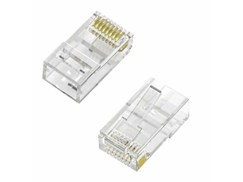 Конектор RJ45 категория 6 UTP Aisens A139-0657 Прозрачен