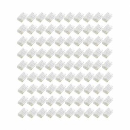 Конектор RJ45 категория 6 UTP Aisens A139-0657 Прозрачен