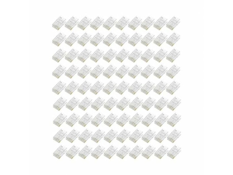 Конектор RJ45 категория 6 UTP Aisens A139-0657 Прозрачен