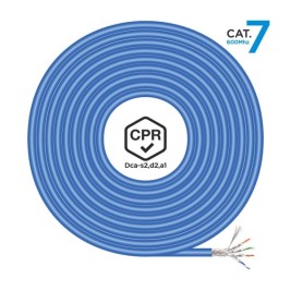 UTP категория 6 твърд мрежови кабел Aisens A146-0665 Син 305 m
