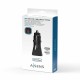 Зарядно за кола Aisens ASCH-CAR2PQC-BK Черен 38 W