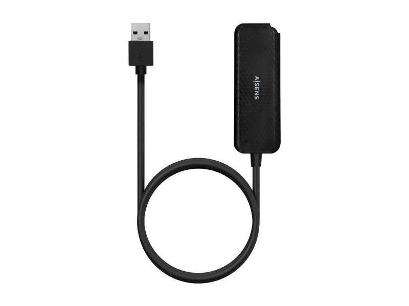 USB извод Aisens A106-0714 Черен (1 броя)