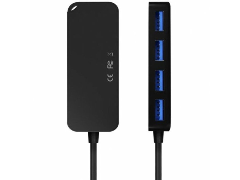 Адаптер за ток Aisens A109-0716 USB-C USB x 4