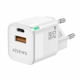Зарядно за стена Aisens ASCH-20W2P002-W Бял 20 W (1 броя)