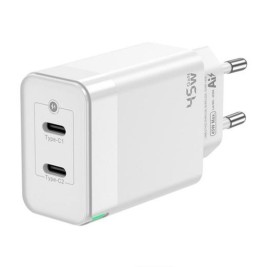 Зарядно за стена Aisens ASCH-45W2P005-W Бял 45 W (1 броя)