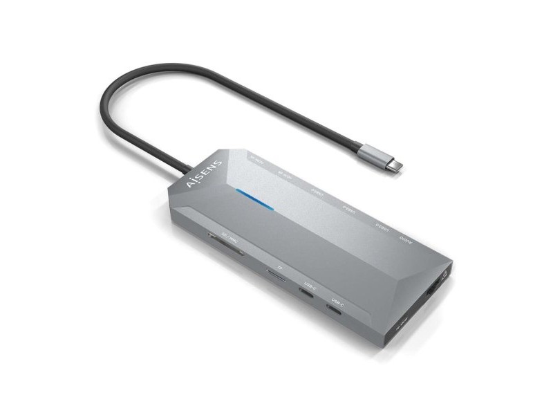 USB извод Aisens ASUC-12P005-GR Сив 100 W (1 броя)