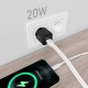 Зарядно за стена Aisens ASCH-20W2P011-BK 20 W Черен (1 броя) Зарядно за стена Aisens ASCH-20W2P011-BK 20 W Черен (1 броя)