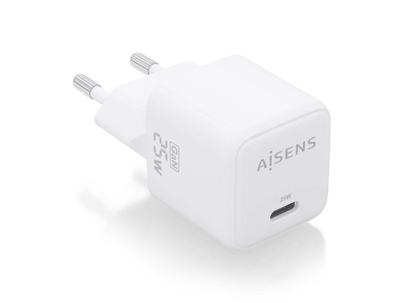 Зарядно за стена Aisens ASCH-25W1P012-W Бял 25 W (1 броя)