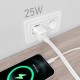 Зарядно за стена Aisens ASCH-25W2P014-W Бял 25 W (1 броя) Зарядно за стена Aisens ASCH-25W2P014-W Бял 25 W (1 броя)