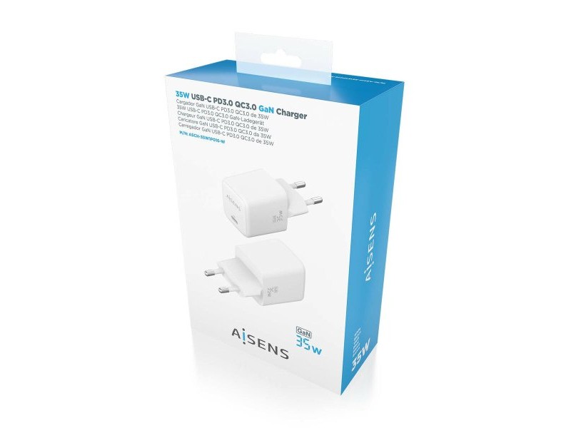Зарядно за стена Aisens ASCH-35W1P016-W Бял 35 W (1 броя)