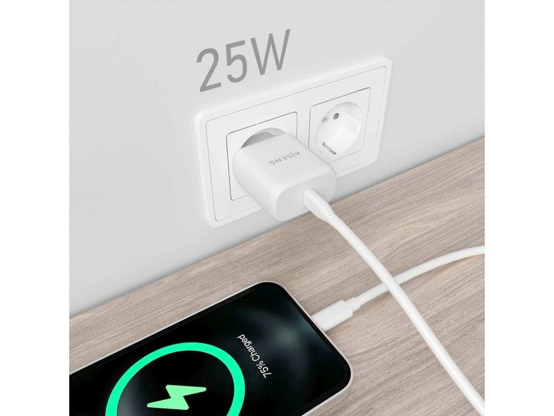 Зарядно за стена Aisens A110-0756 Бял 25 W (1 броя)