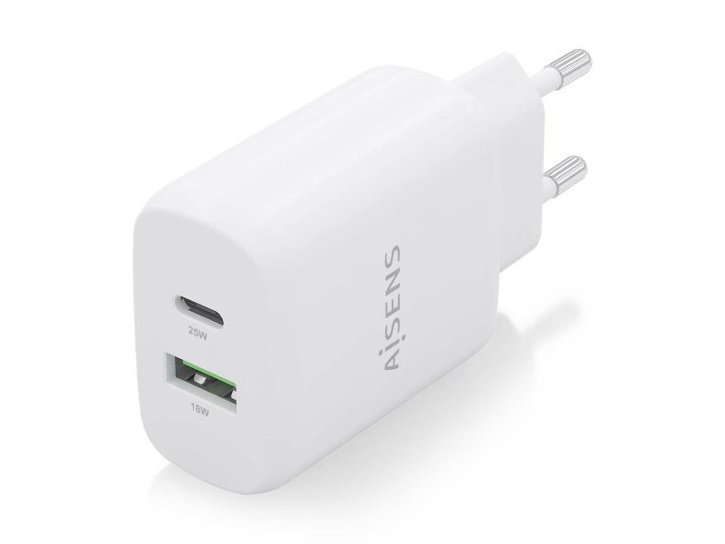 Зарядно за стена Aisens A110-0758 Бял 25 W (1 броя)
