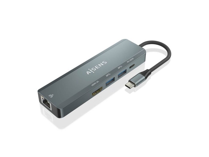 USB извод Aisens ASUC-5P011-GR Сив (1 броя)