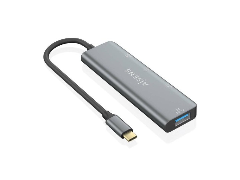 USB извод Aisens A109-0762 Сив (1 броя)