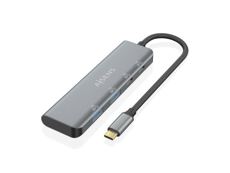 USB извод Aisens A109-0763 Сив (1 броя)