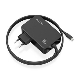 Зарядно за стена Aisens ASCH-1PD90WL034-BK Черен 90 W (1 броя)