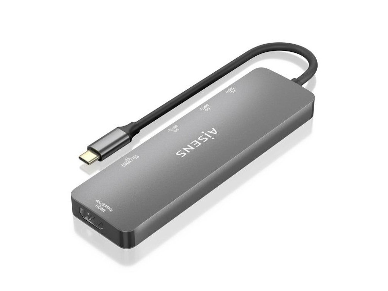 USB извод Aisens ASUC-6P016-GR Сив (1 броя)