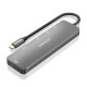 USB извод Aisens ASUC-6P016-GR Сив (1 броя)