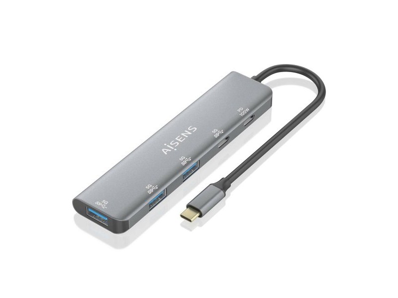USB извод Aisens A109-0857 Сив (1 броя)