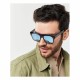 Слънчеви очила унисекс Narciso Hawkers Син Хромирано
