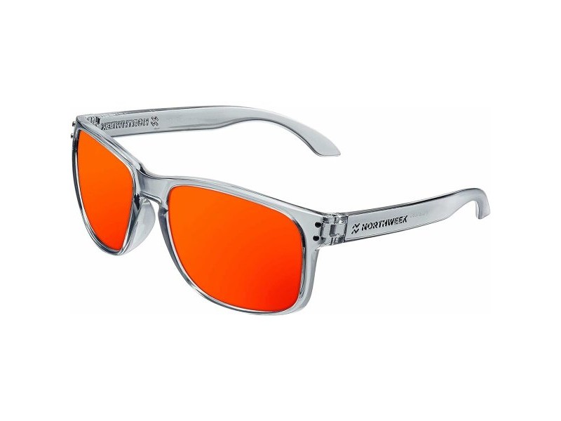 Слънчеви очила унисекс Northweek Bold Bright Ø 45 mm Червен Сив