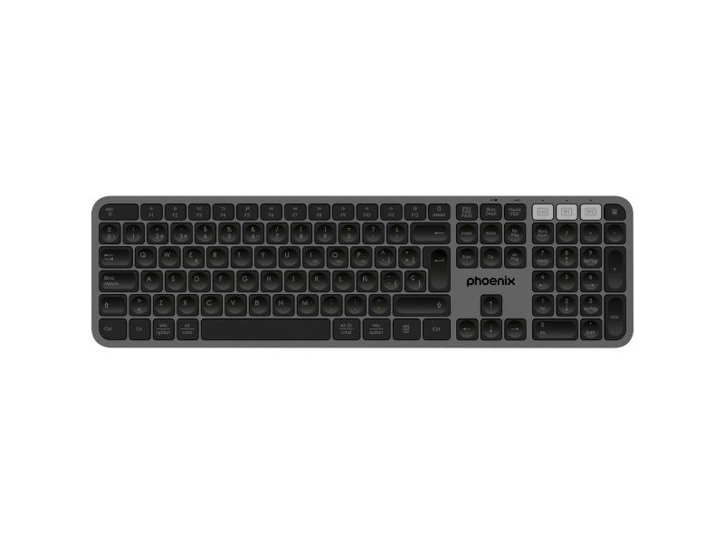 Блутут клавиатура Phoenix K300 Сив Испанска Qwerty