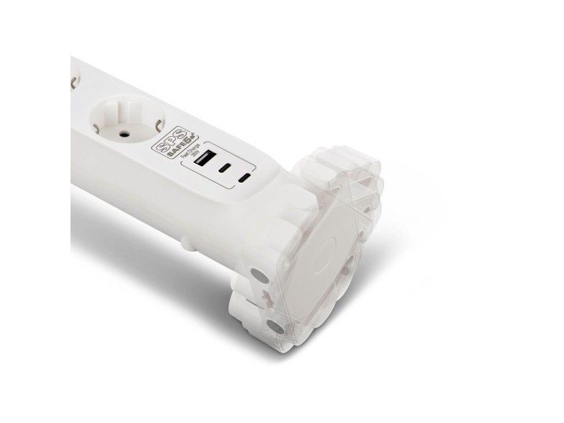 Инрактивен UPS Salicru 680DA000003 Бял (1,4 m)