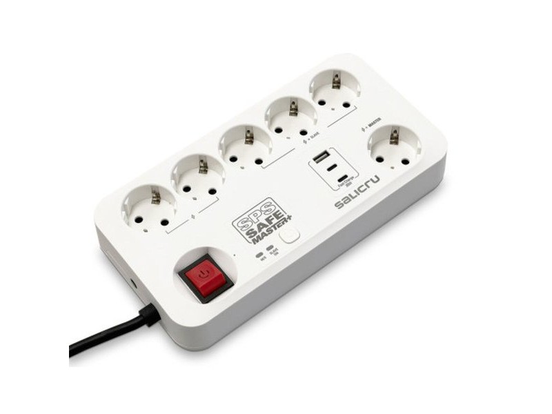 Инрактивен UPS Salicru 680DA000004 Бял (1,4 m)