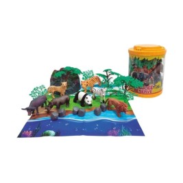 Playset 22 x 17 cm Животни