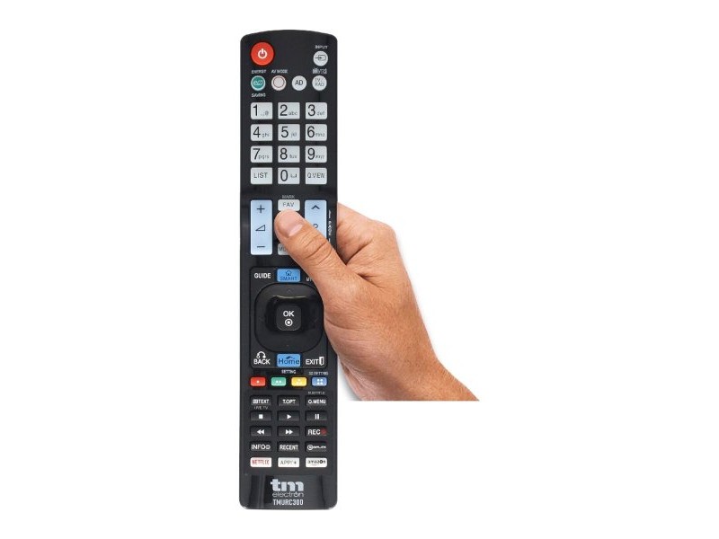 Универсално дистанционно управление за LG TM Electron Черен