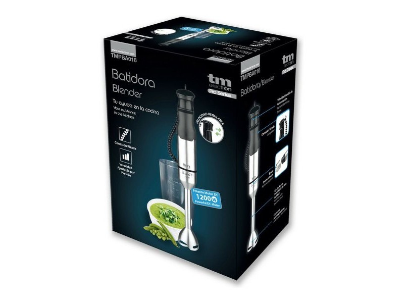Ръчен блендер TM Electron Неръждаема стомана 1200 W