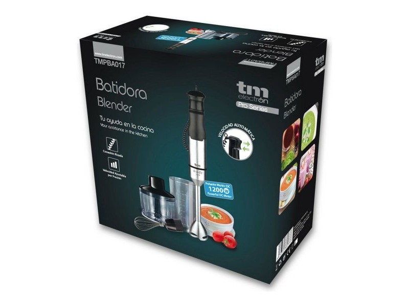 Ръчен блендер TM Electron Неръждаема стомана 1200 W
