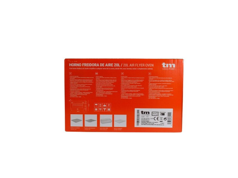 Фритюрник TM Electron 1500 W (43,5 x 26,5 x 38 cm)