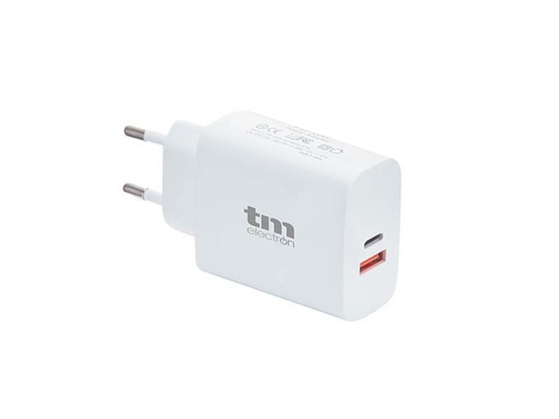Зарядно за стена TM Electron USB-C USB A