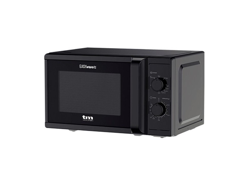 Микровълнова Фурна с Грил TM Electron Черен 700 W 20 L
