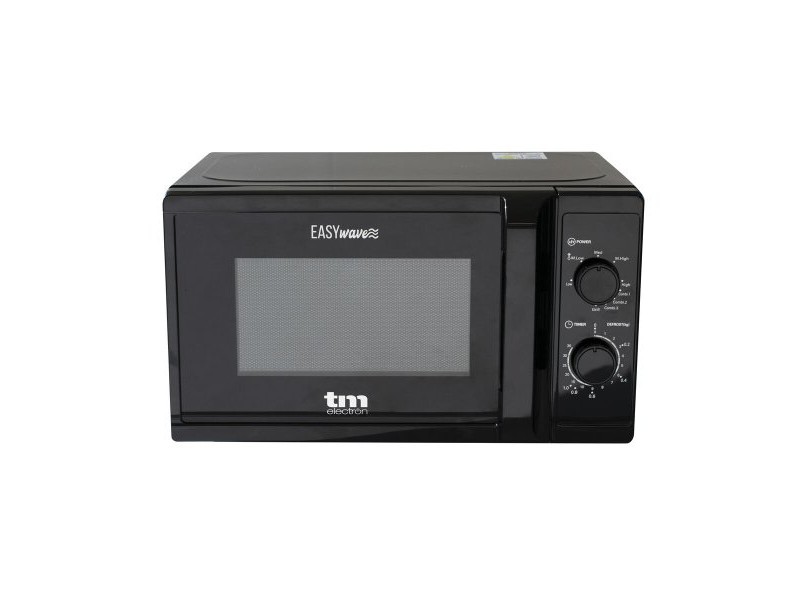 Микровълнова Фурна с Грил TM Electron Черен 700 W 20 L