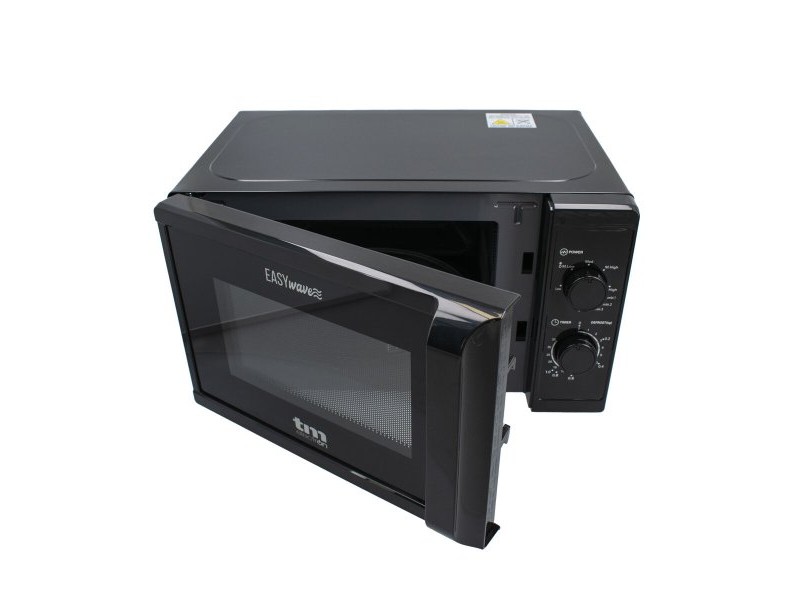 Микровълнова Фурна с Грил TM Electron Черен 700 W 20 L