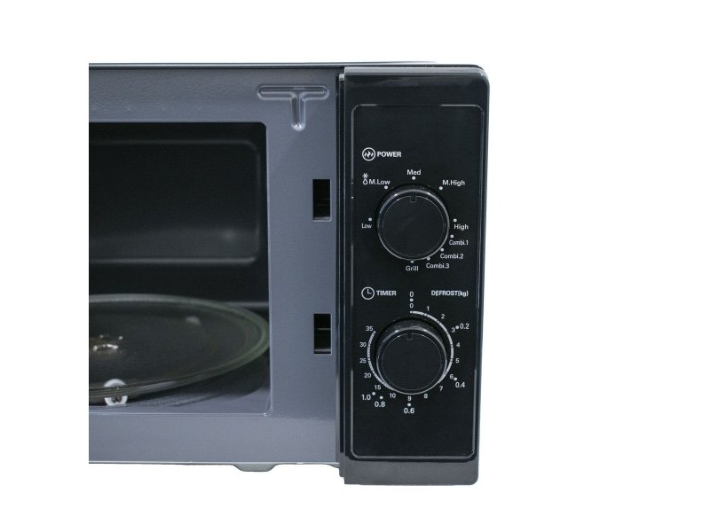 Микровълнова Фурна с Грил TM Electron Черен 700 W 20 L