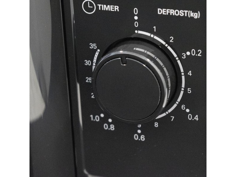 Микровълнова Фурна с Грил TM Electron Черен 700 W 20 L