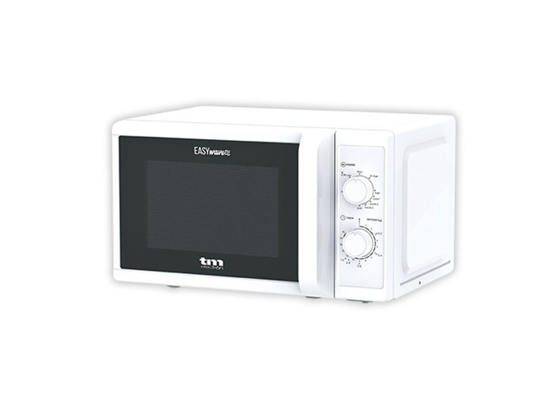 Микровълнова Фурна с Грил TM Electron Бял 700 W 20 L