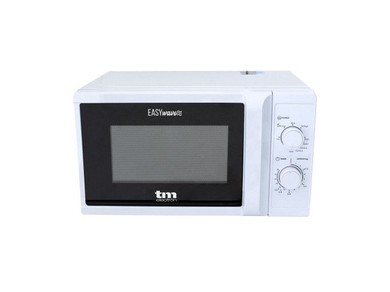 Микровълнова Фурна с Грил TM Electron Бял 700 W 20 L