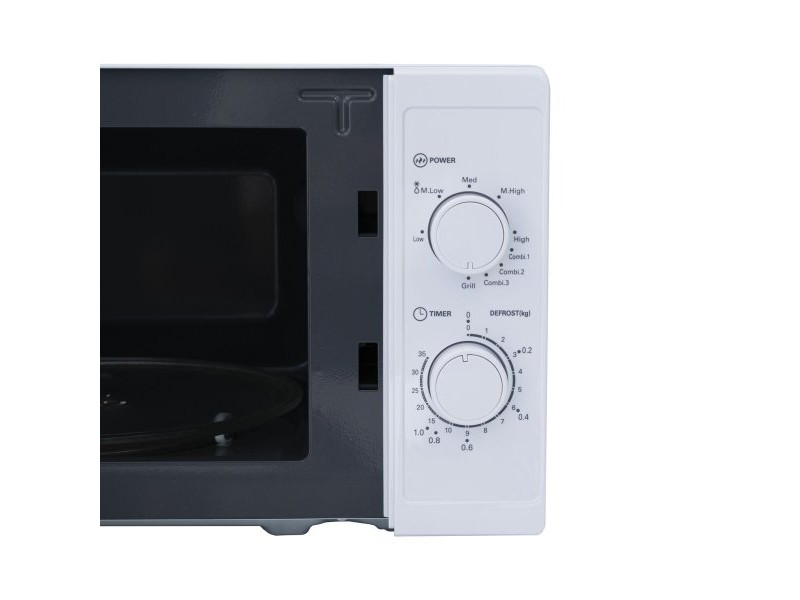 Микровълнова Фурна с Грил TM Electron Бял 700 W 20 L