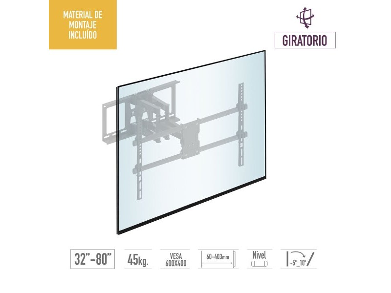 Поставка за телевизор TM Electron 45 kg