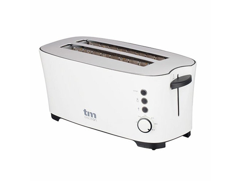 Тостер TM Electron Бял 1350 W