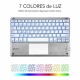 Клавиатура с тъчпад Subblim SUB-KBT-SMBT50 Сребрист Испанска Qwerty QWERTY